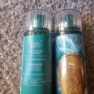 NEW - 2 Bath & Body Works x Disney Princess - Ariel Fine Fragrance Mist